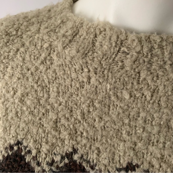 Vintage Abstract Oversized Wool Mohair Knit Sweater - Picture 8 of 12